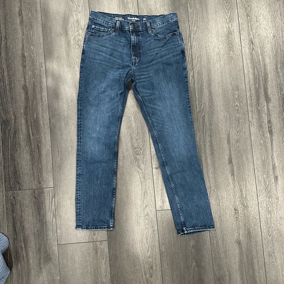 Goodfellow & Co Jeans Size 34W x 32L Slim Fit Dark Blue - Picture 5 of 5